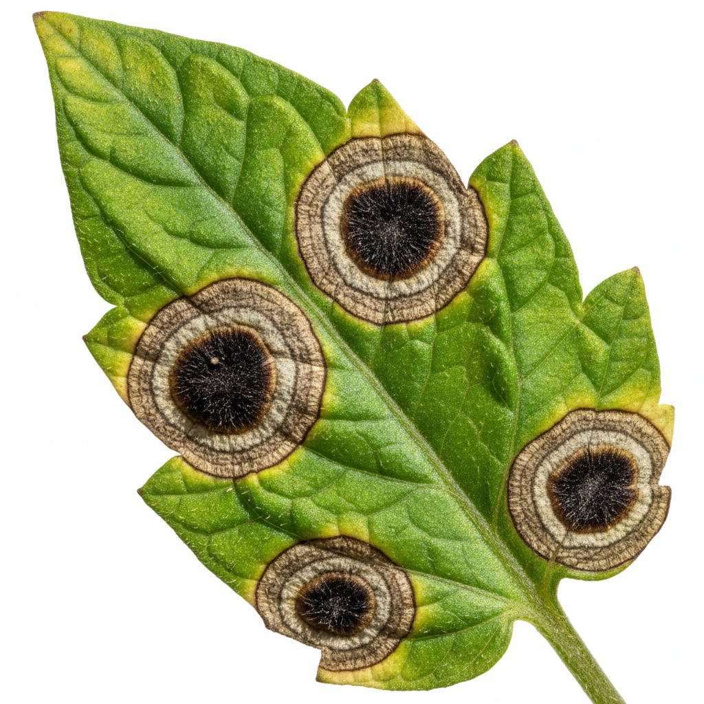 Advanced Lesions (Bullseye Pattern)