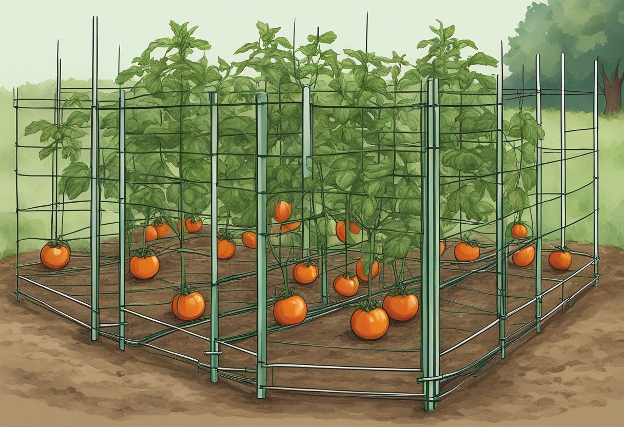 Tomato Cages: Easiest Method