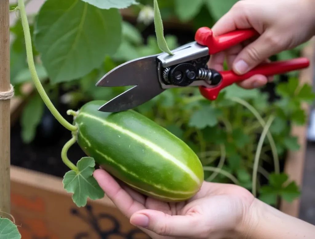 Fresh Pickling Cucumbers Ready for Preservation Pickling Cucumbers