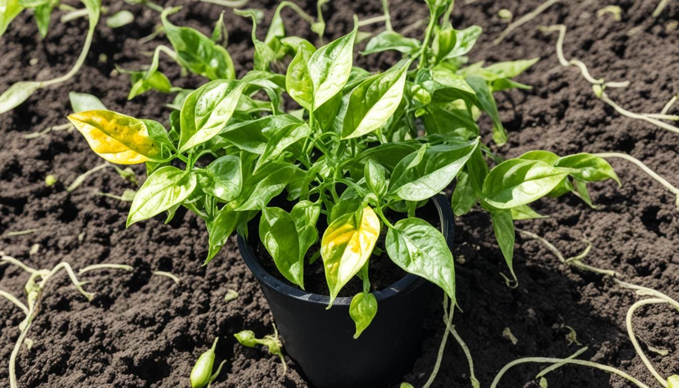 pepper nutrient deficiency Nitrogen Deficiency: When Your Peppers Look Pale and Spindly