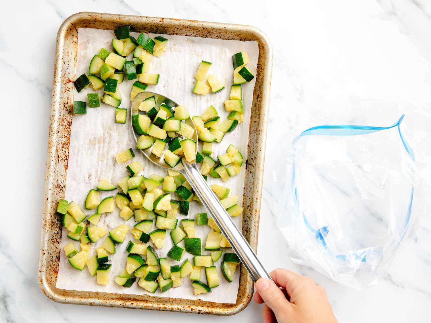 Freezing Zucchini Properly