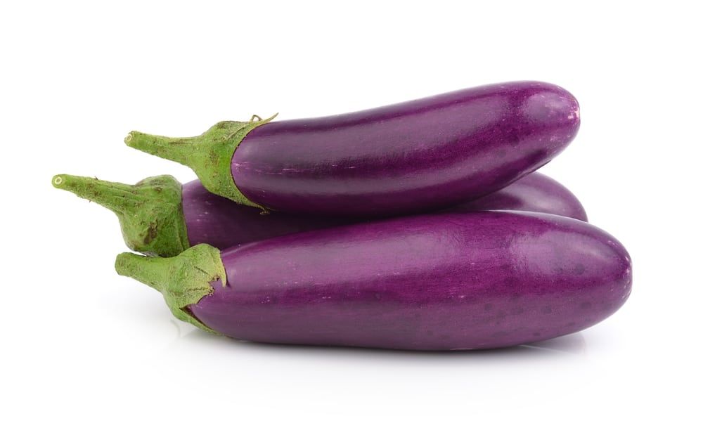 Italian and American Long Eggplants Italian and American Long eggplants