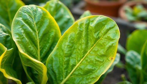 Signs your spinach is overwatered